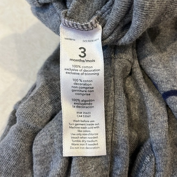 Carter's Gray 'No Prob-Llama' Bodysuit - Picture 6 of 6